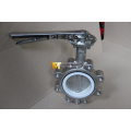 PTFE Seat Lug CF8m/CF3m Handle Butterfly Valve